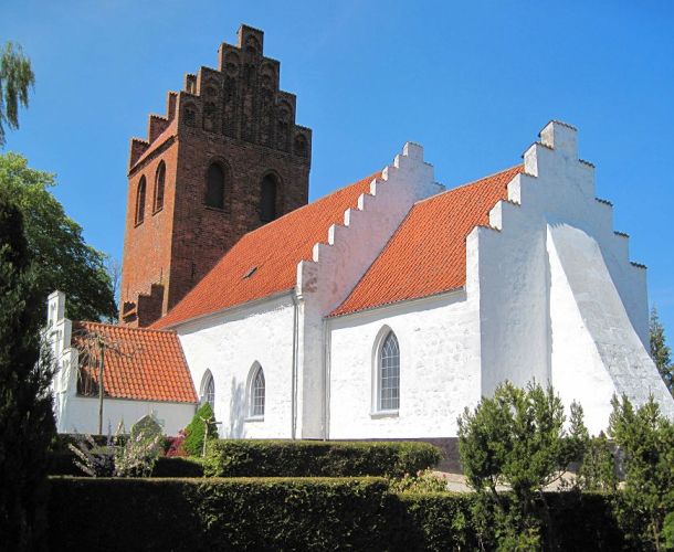 Grønholt Kirke, bedemand i humlebæk